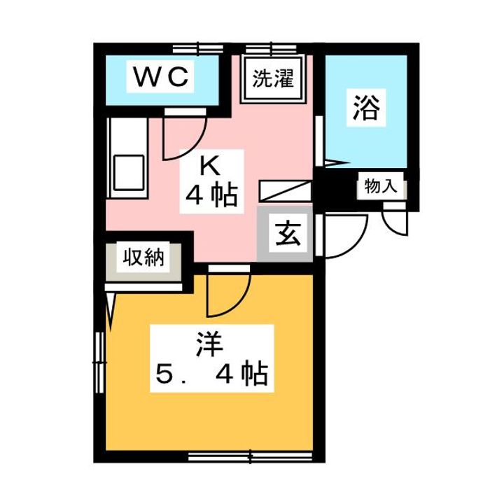 フェリーチェKの間取り