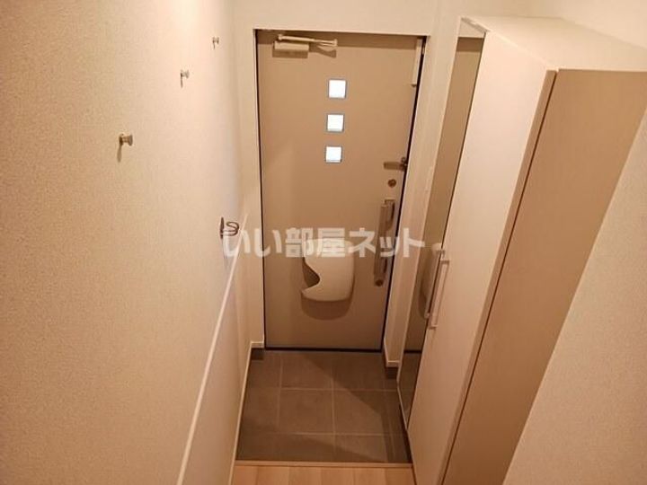 愛知県名古屋市北区楠味鋺2(アパート)の賃貸物件の玄関