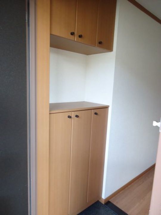 広島県福山市駅家町大字万能倉(アパート)の賃貸物件の玄関