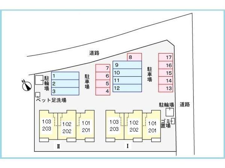 岐阜県多治見市笠原町(アパート)の賃貸物件の地図