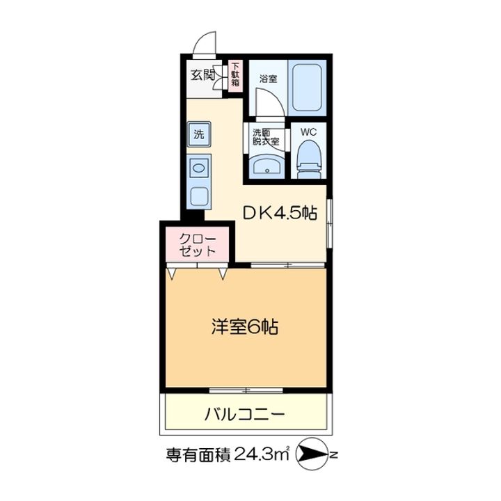 スクエアSTの間取り