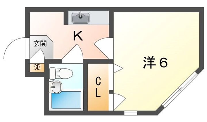 サンコーハイツの間取り