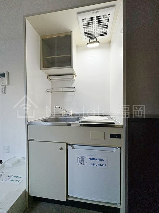 福岡県福岡市早良区城西3(マンション)の賃貸物件のキッチン