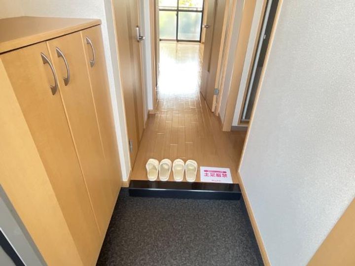 コーポ25の玄関