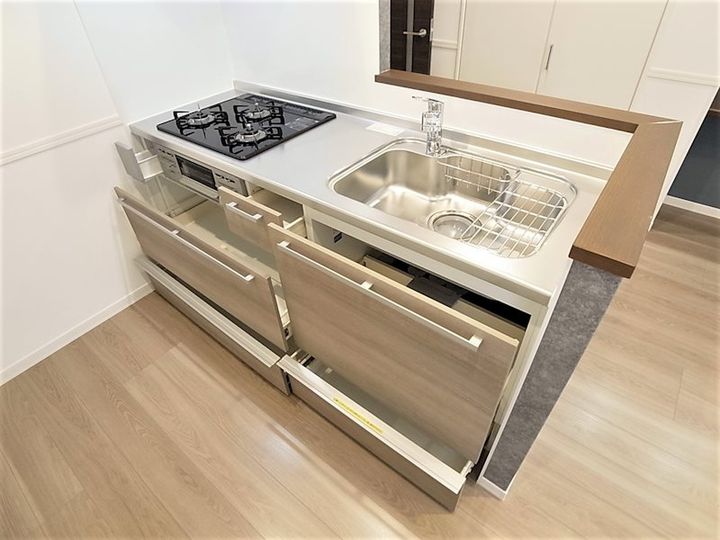 パサージュ八柱 203号室のキッチン