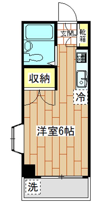 神奈川県横浜市保土ヶ谷区西谷町(マンション)の賃貸物件の間取り