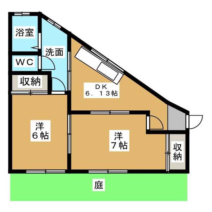カサブランカ2の間取り