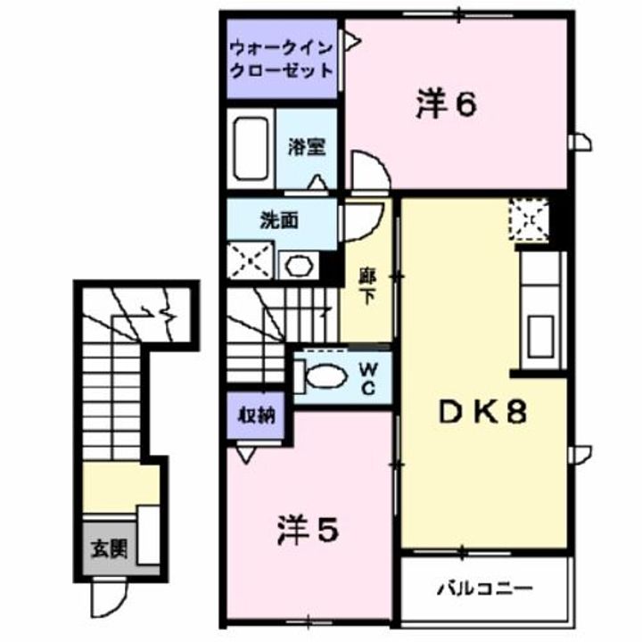 ラフィネIIIの間取り