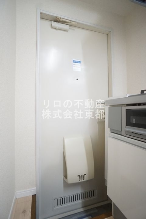 ドルミ桜A棟の玄関