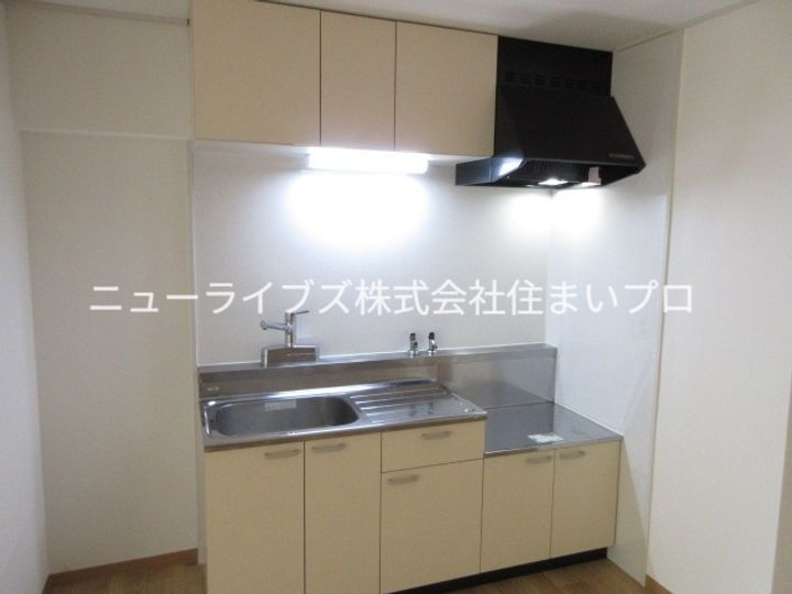 丸信リバーサイドコーポ2のキッチン