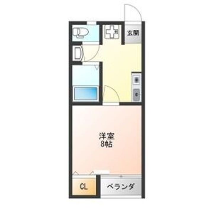 栃木県宇都宮市今泉2(マンション)の賃貸物件の間取り