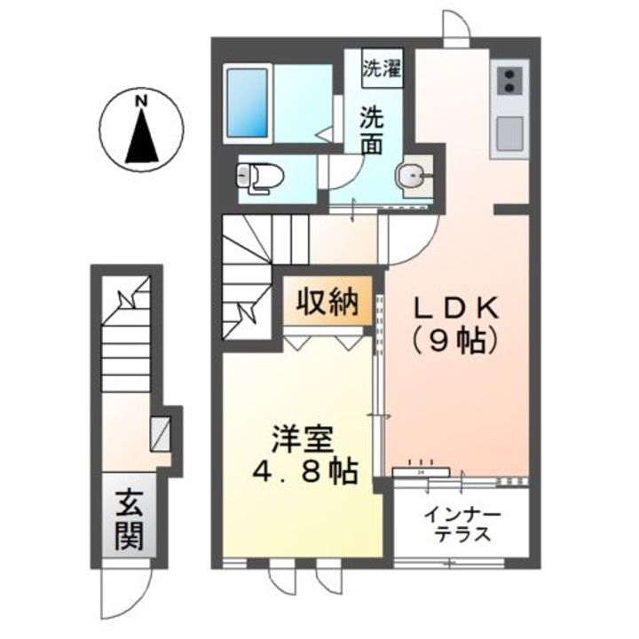 リーフ・スリーリング IIの間取り