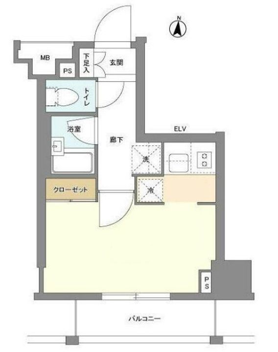 東京都文京区西片1(マンション)の賃貸物件の間取り