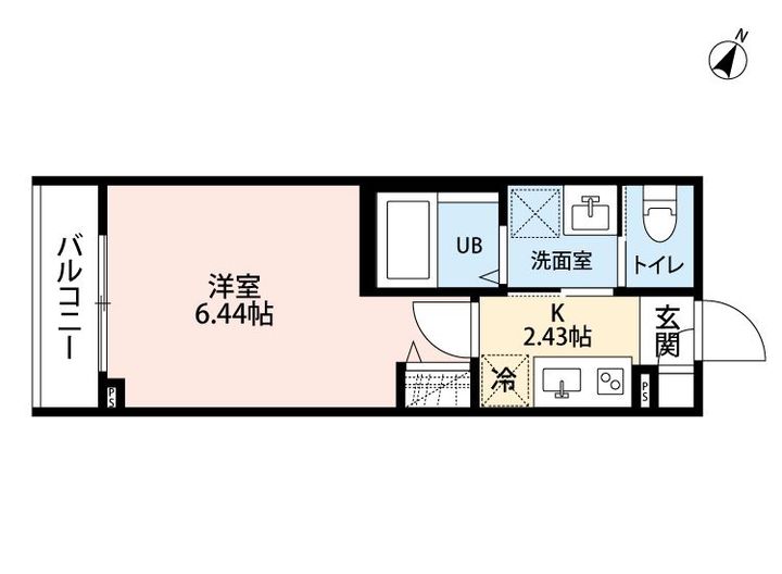 神奈川県座間市相模が丘5(アパート)の賃貸物件の間取り