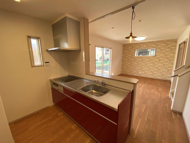 茨城県牛久市岡見町(一戸建)の賃貸物件のキッチン