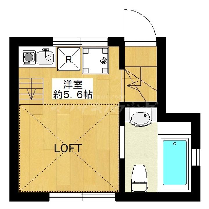 SMI RE STAY TOKYO Cの間取り