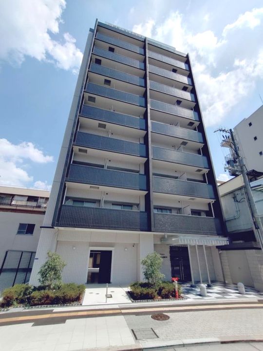 大阪府大阪市旭区高殿7の賃貸マンションの外観