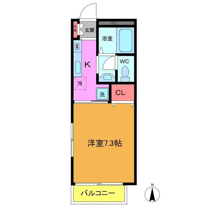 プリマヴェーラの間取り