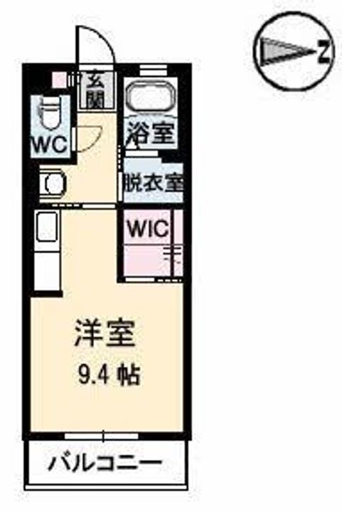 広島県広島市南区宇品神田3(アパート)の賃貸物件の間取り