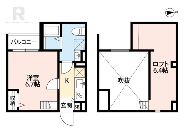 大阪府東大阪市大蓮東2(アパート)の賃貸物件の間取り