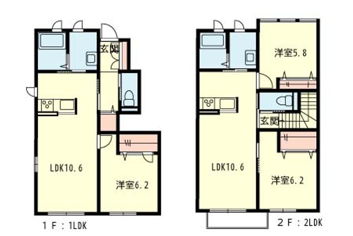 Base四倉の間取り