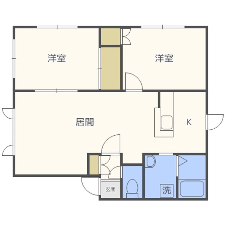 メゾン仙石の間取り
