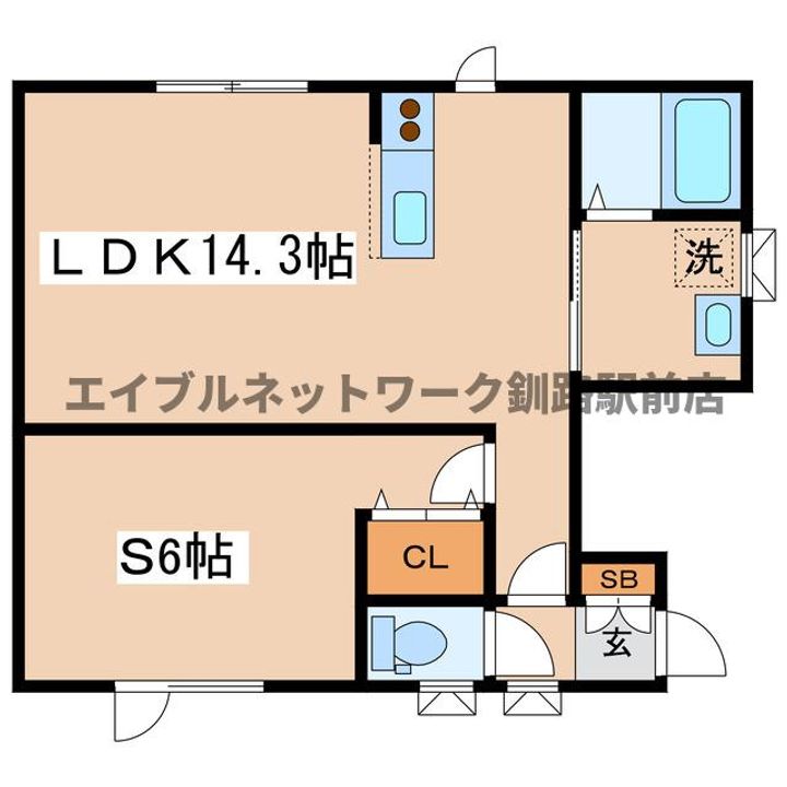 ノースストリート12の間取り