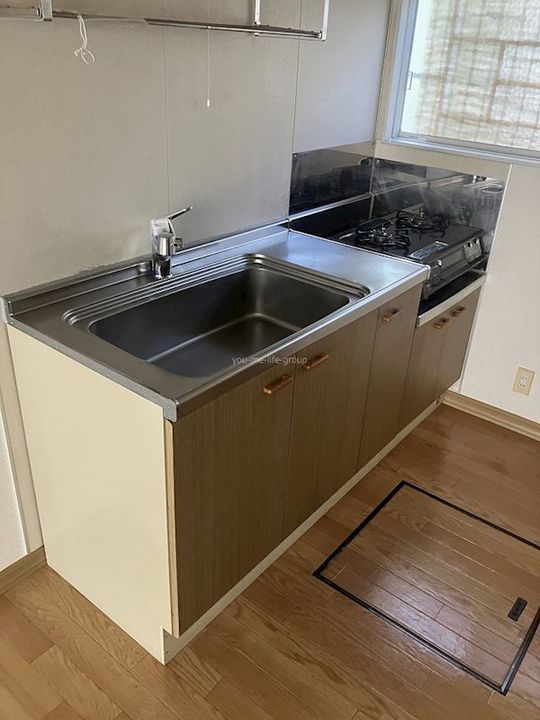 神奈川県南足柄市和田河原(一戸建)の賃貸物件のキッチン