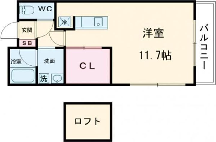 Casa de violaの間取り