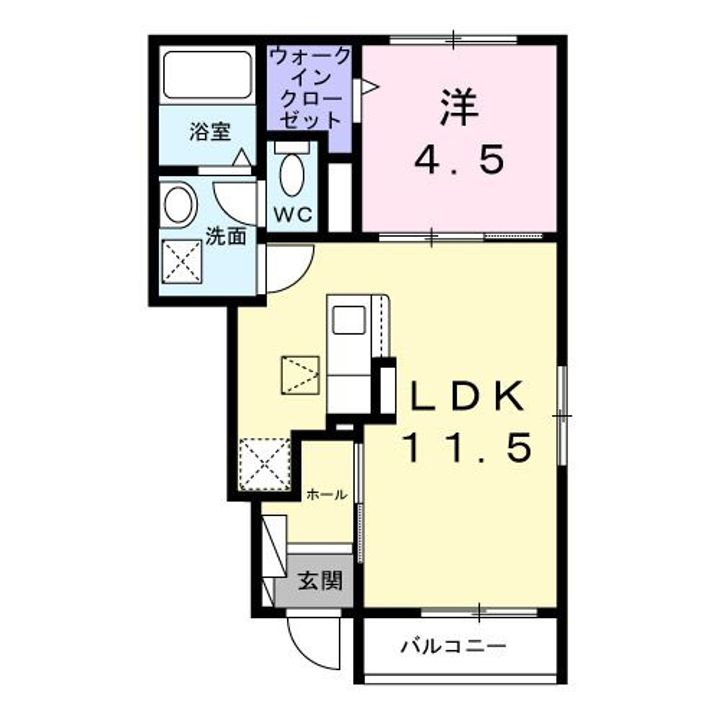 TST FUSOの間取り