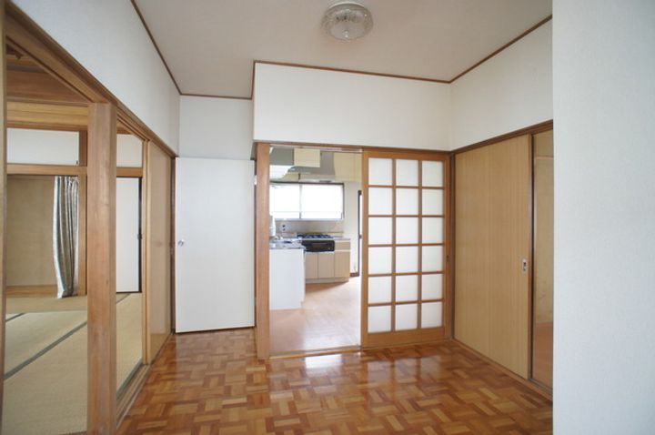 南千束2丁目K邸の居間