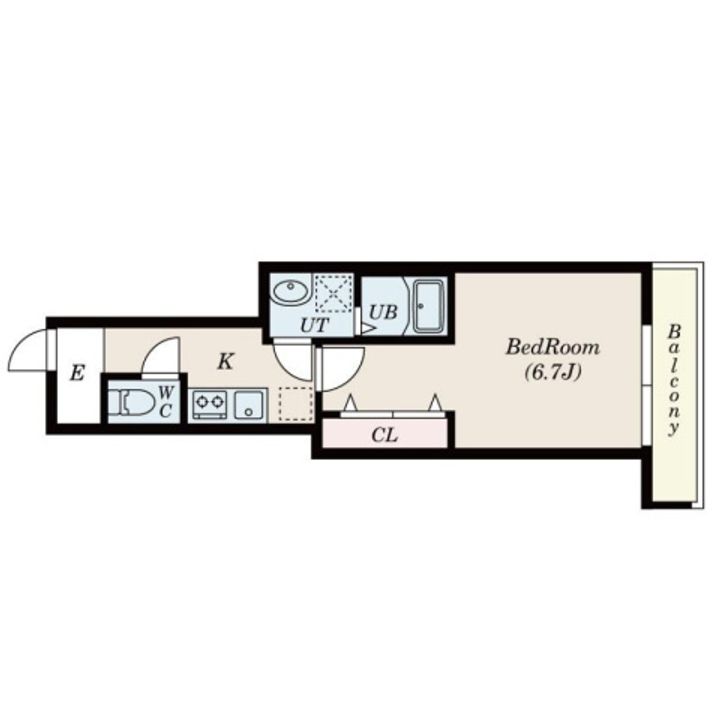 エアリーズbの間取り