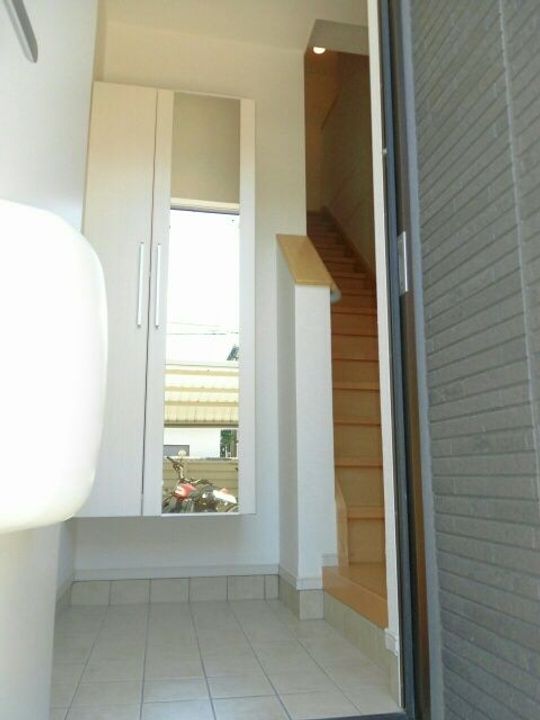 カルムメゾンの玄関