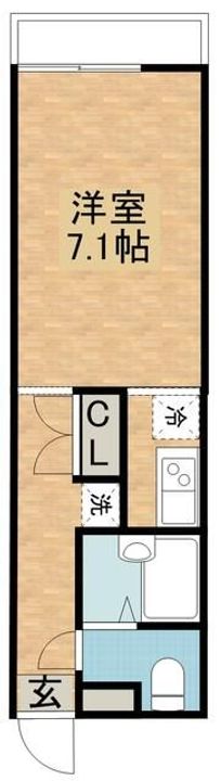 千葉県八千代市大和田(マンション)の賃貸物件の間取り
