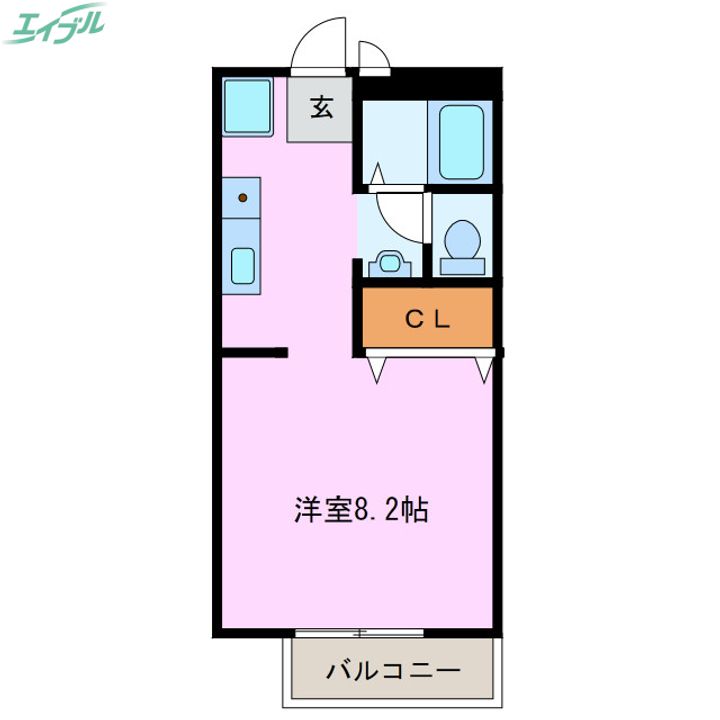 メゾンラピタIVの間取り