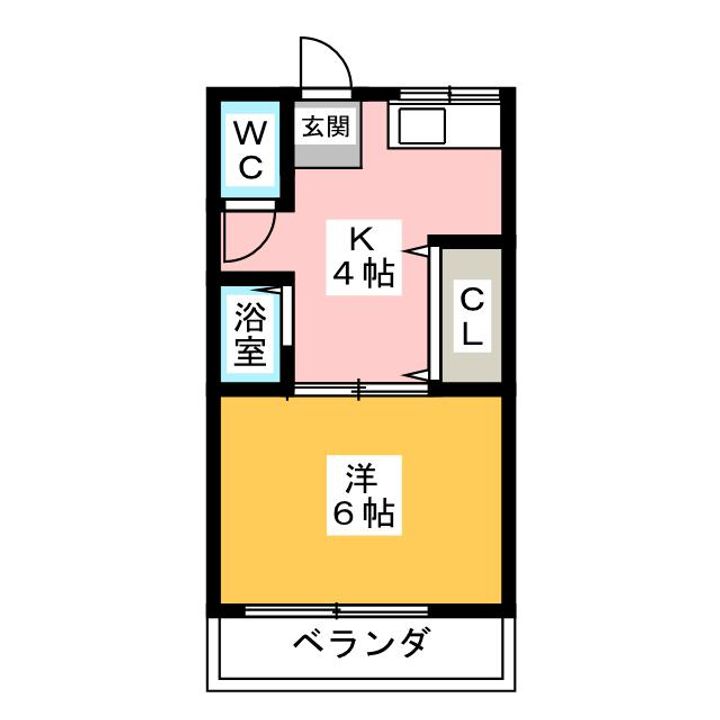 岩渕 松鶴荘の間取り