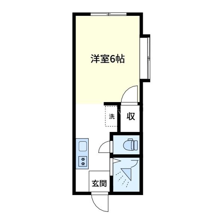 ファミーユ島村の間取り