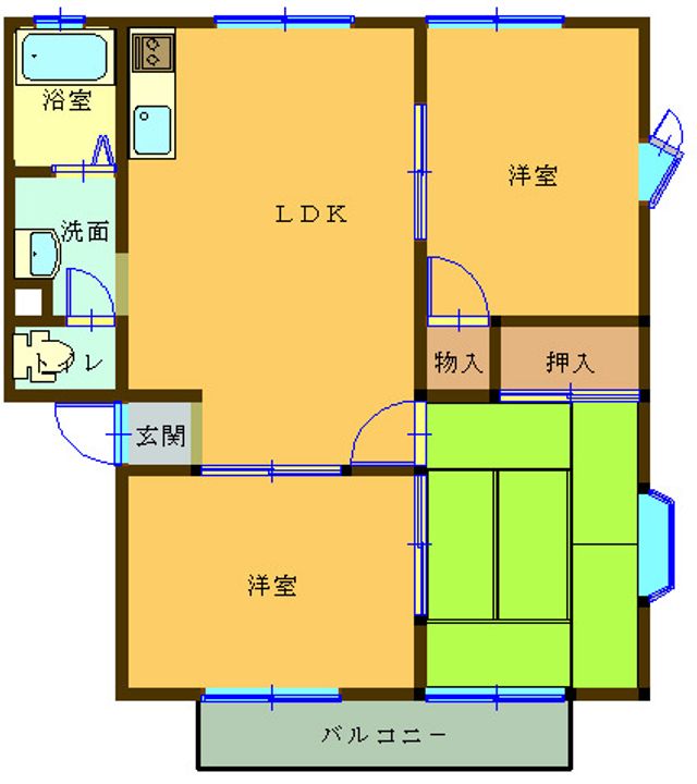WELLサンシティの間取り