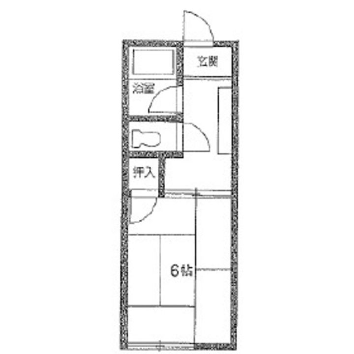 サンビュー塚本の間取り