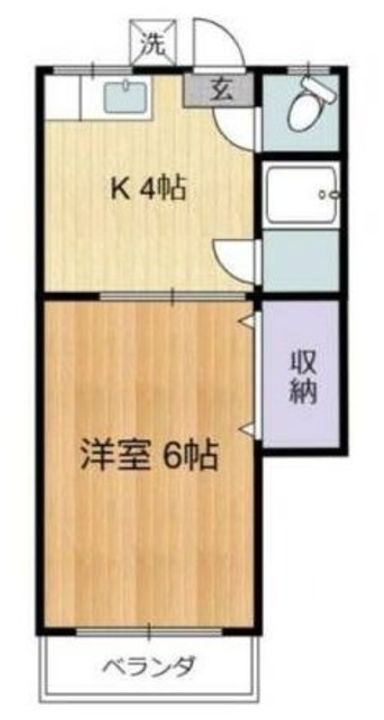 ハイムクリエイションの間取り