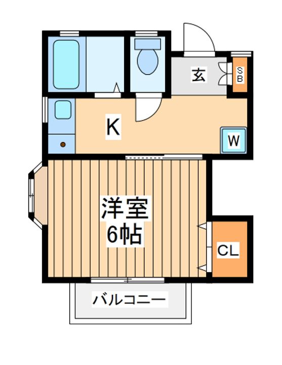 エクセリーナ1の間取り