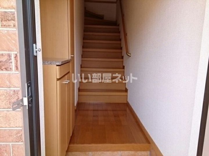 兵庫県西脇市野村町(アパート)の賃貸物件の玄関