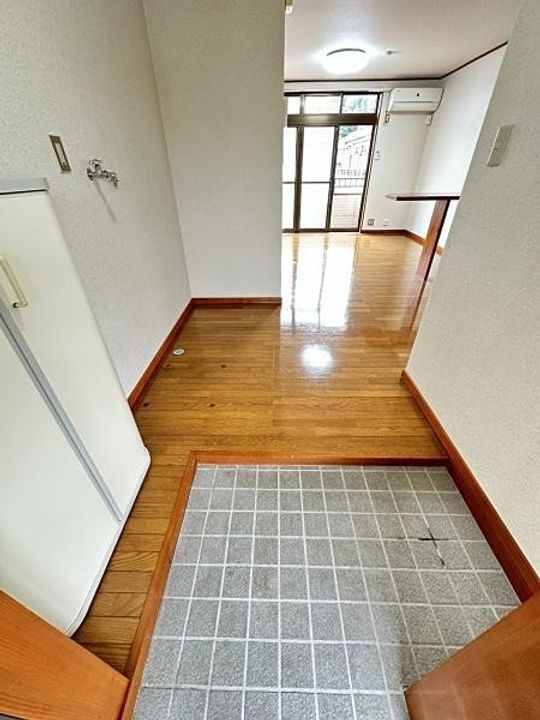 サンハイムイトーAの玄関