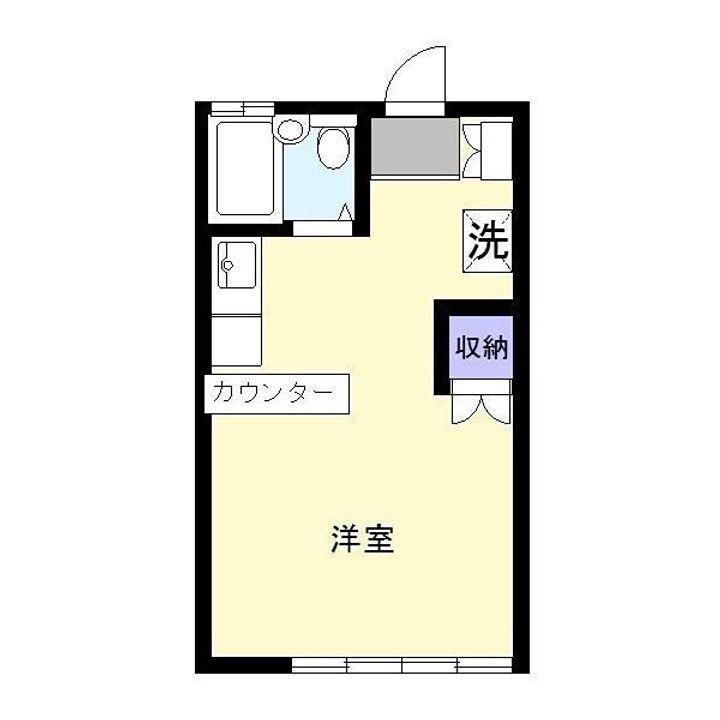 サンハイムイトーAの間取り