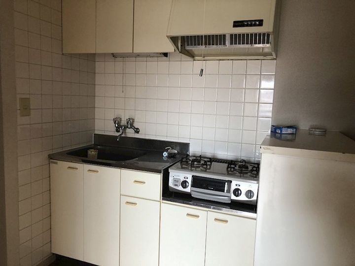 神奈川県伊勢原市板戸(アパート)の賃貸物件のキッチン