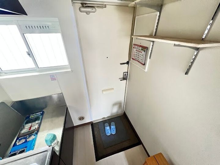 ハイツグリーンゲーブルス2の玄関