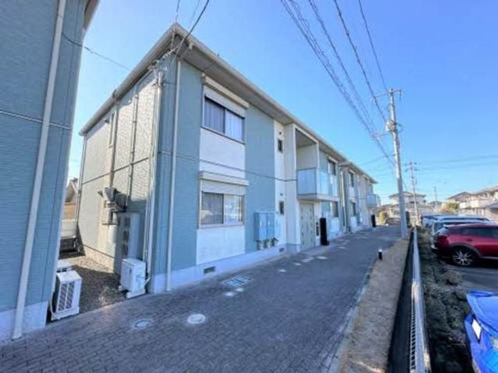 広島県福山市神辺町字道上(アパート)の賃貸物件の外観