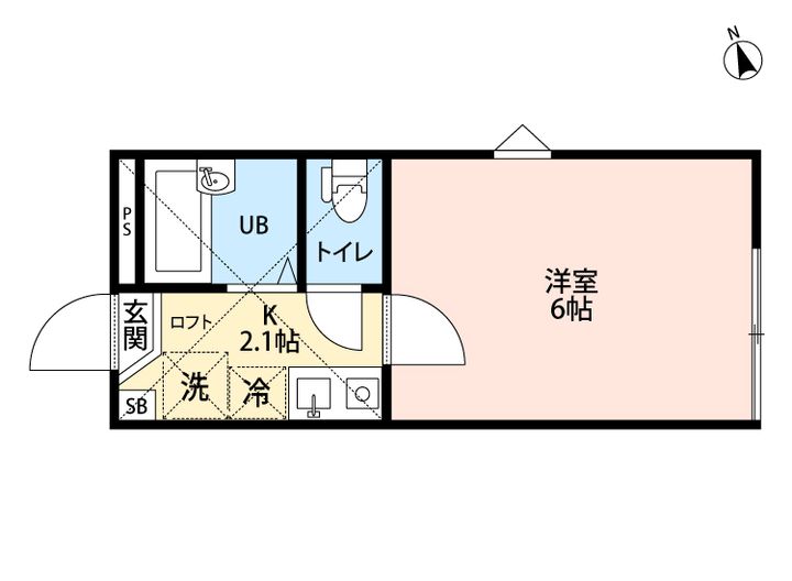 アート・フル中野島の間取り