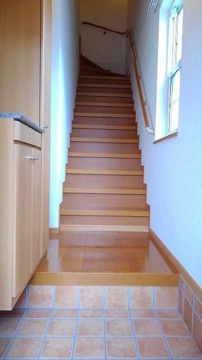 シャン プラースAの玄関