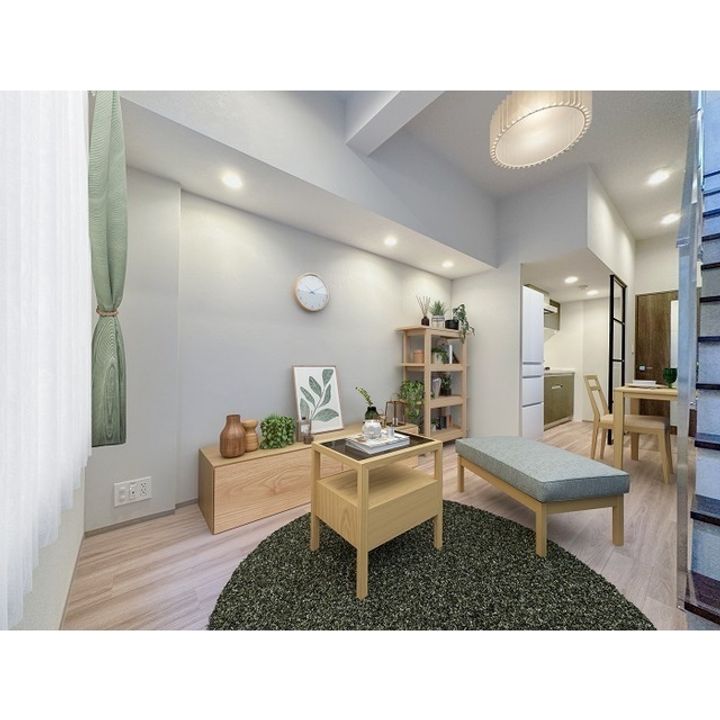 ウェルスクエア新宿戸山の居間